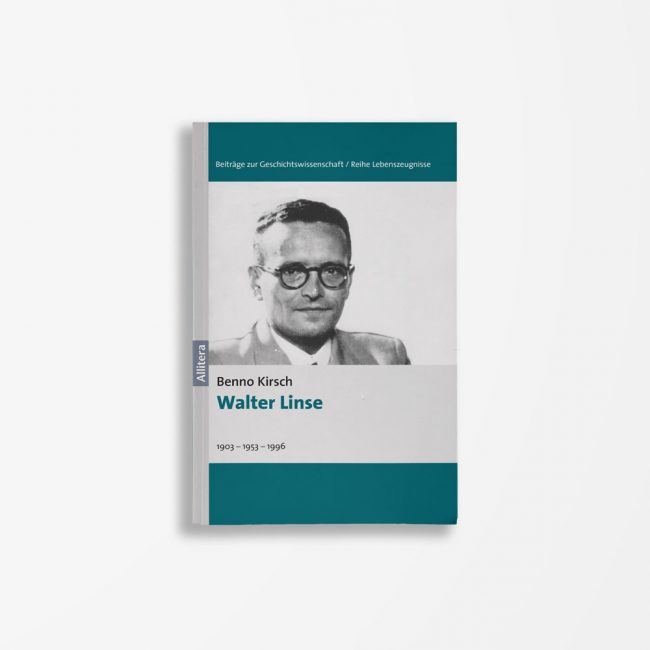 Buchcover Benno KIrsch Walter Linse