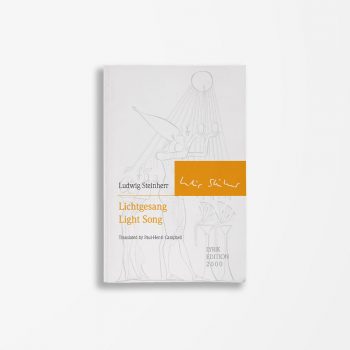 Buchcover Ludwig Steinherr Lichtgesang Light Song