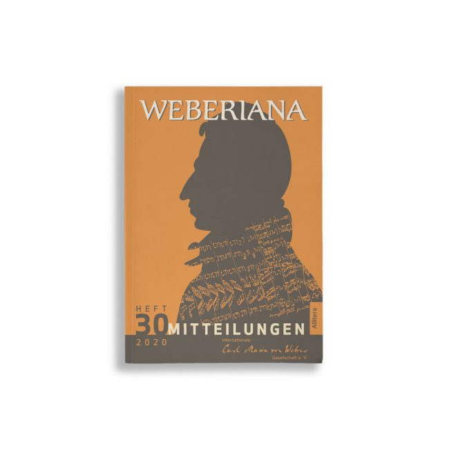 Buchcover Internationale Carl-Maria-von-Weber-Gesellschaft e. V. Weberiana 30