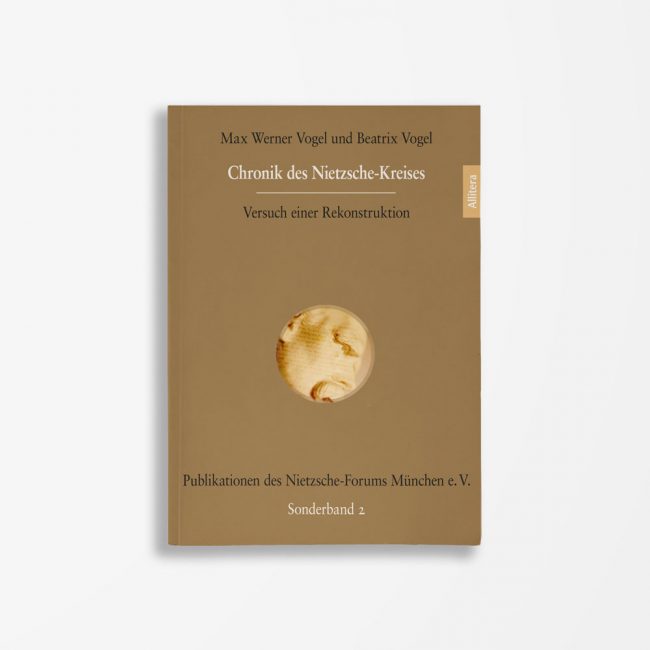 Buchcover Beatrix Vogel Max Werner Vogel Chronik des Nietzsche-Kreises